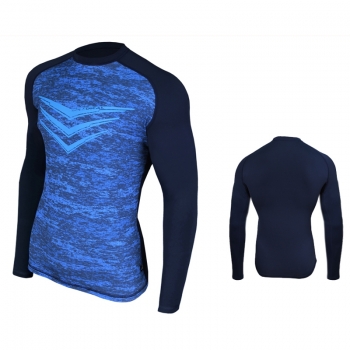Koszulka termoaktywna Radical Rashguard SMITE LS niebieska